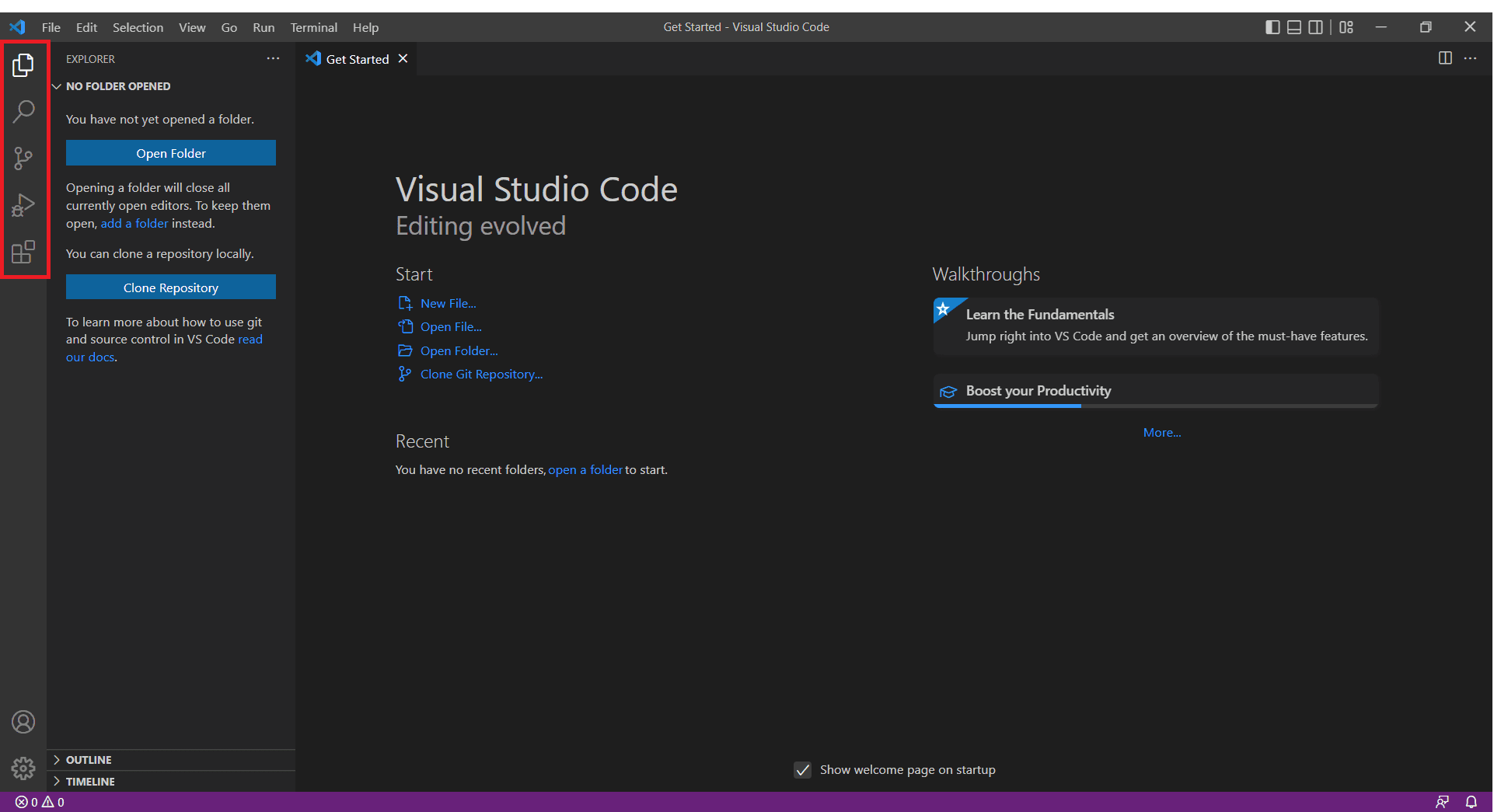Panel boczny - tu znajdziesz najważniejsze funkcjonalności